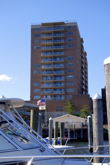 Riverview Towers and marina